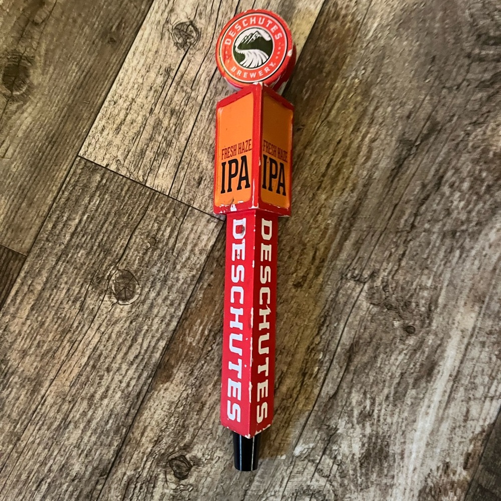 Deschutes Fresh Haze IPA Beer Tap Handle